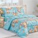 Edredom Naturallys Super King Dupla Face - Jasmine Azul