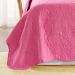 Kit Cobre Leito Colcha Bouti Solteiro Infantil 2 Peças - Pink 