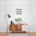 Frase de Parede em Relevo Home Sweet Home 60x58 Preto
