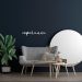 Palavra de Parede em Relevo Esperança 150x28 Branco