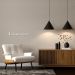 Palavra de Parede em Relevo Harmonia 60x10 Branco