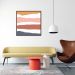 Quadro Abstrato Sand Colors 43x43 Caixa Marrom