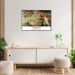 Quadro Art C The Birth of Venus 60x43 Filete Marrom