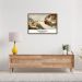 Quadro Art C The Creation of Adam 43x30 Caixa Marrom