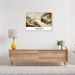 Quadro Art C The Creation of Adam 43x30 Filete Marfim