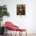 Quadro Art Collection Mona Lisa 43x30 Caixa Marfim