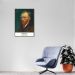 Quadro Art Collection Self-Portrait 86x60 Filete Marrom