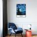 Quadro Art Collection Starry Night 86x60 Filete Preto