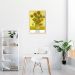 Quadro Art Collection Sunflowers 100x70 Caixa Marfim