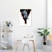 Quadro Astronauta Baseball 100x70 Caixa Branco