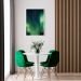 Quadro Aurora Boreal Finlândia 60x43 Caixa Branco