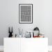 Quadro Barras Minimalistas 100x70 Caixa Preto
