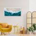Quadro Beira Mar Maldivas 86x43 Caixa Branco