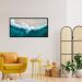 Quadro Beira Mar Maldivas 86x43 Caixa Preto