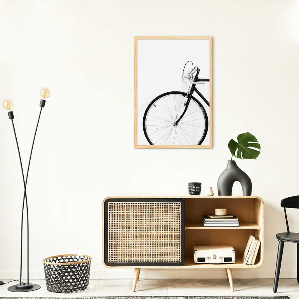 Quadro Bicicleta Vintage 60x43 Caixa Marfim