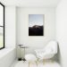 Quadro Black Mountain 43x30 Filete Marfim