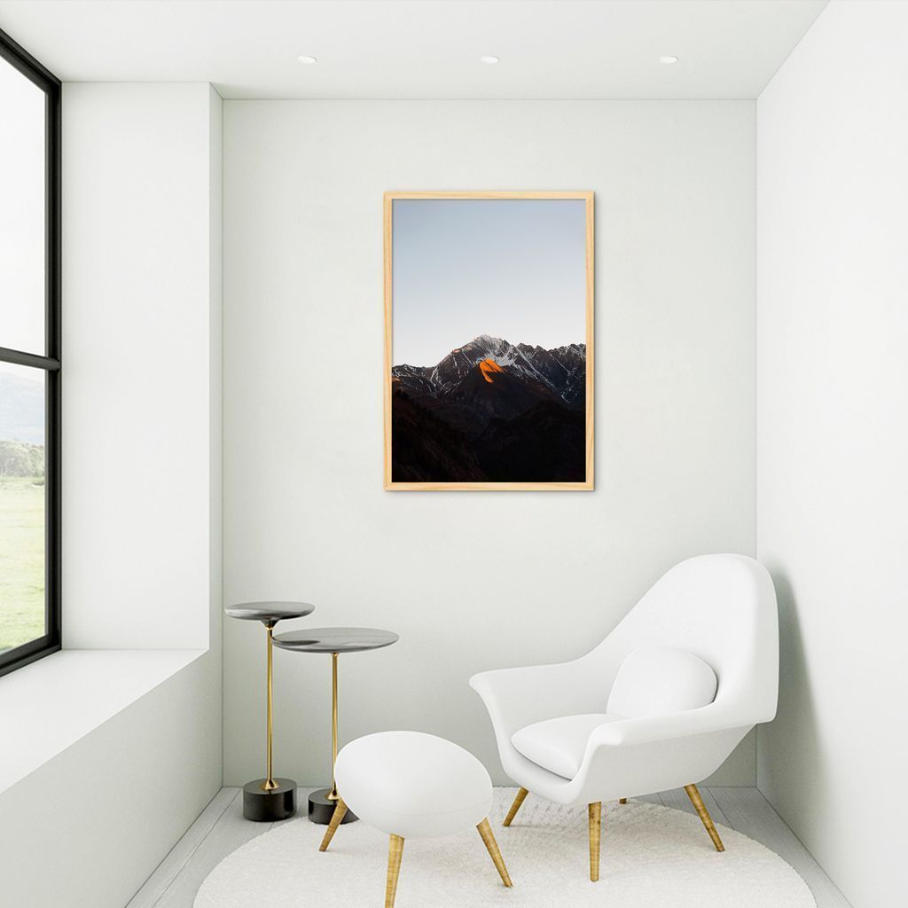Quadro Black Mountain 86x60 Caixa Marfim