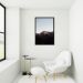 Quadro Black Mountain 86x60 Caixa Preto