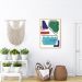 Quadro Bohemian Lines Ocean 60x43 Caixa Marfim