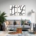 Quadro Boho Linhas Abstratas 142x100 2-100x70 Filete Marfim