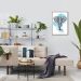Quadro Bubble Elefante 60x43 Filete Marrom