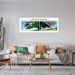 Quadro Árvore As quatro estações 100x36 Caixa Branco