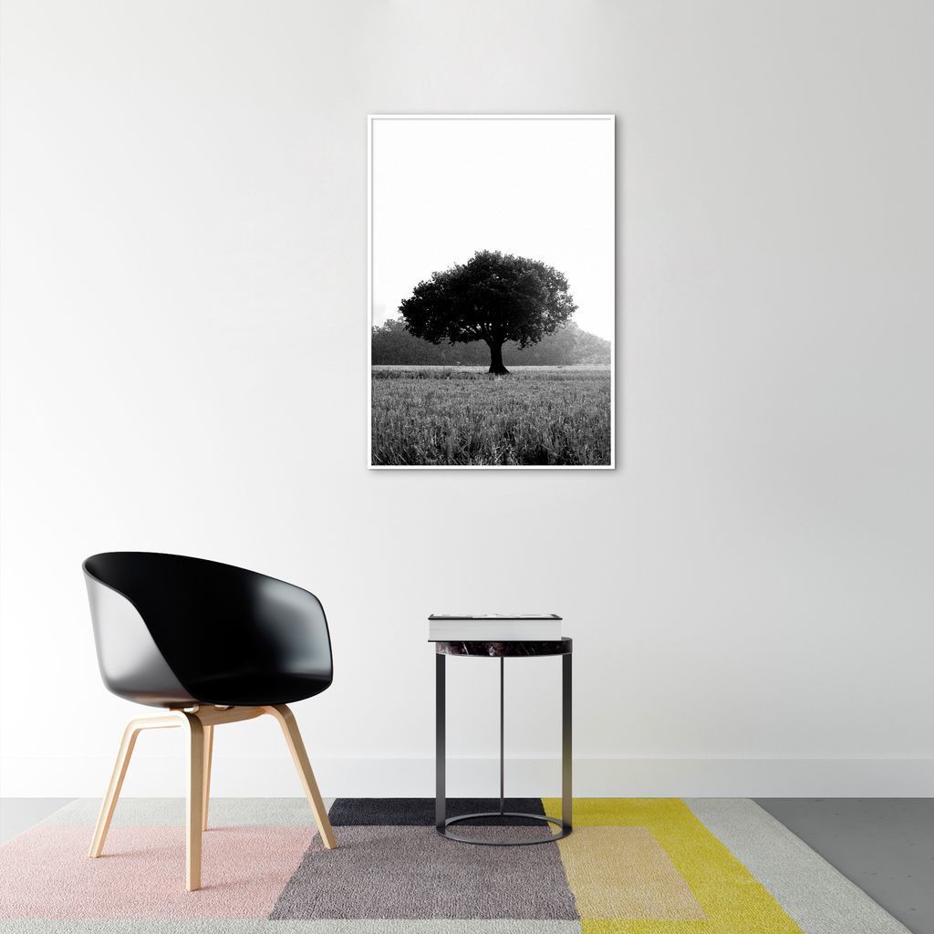 Quadro Árvore da Vida 86x60 Filete Branco