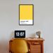 Quadro Color Card Aspen Gold 43x30 Caixa Preto