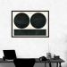 Quadro Constelações 2 Hemisferios 1877 43x30 Caixa Preto
