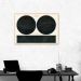 Quadro Constelações 2 Hemisferios 1877 43x30 Filete Marfim