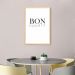 Quadro Cozinha Bon Appetit 60x43 Caixa Marfim