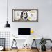 Quadro Dinheiro Nota Dólar 120x60 Caixa Marrom
