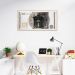 Quadro Dinheiro Nota Euro 120x60 Filete Marfim
