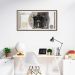 Quadro Dinheiro Nota Euro 86x43 Caixa Marrom