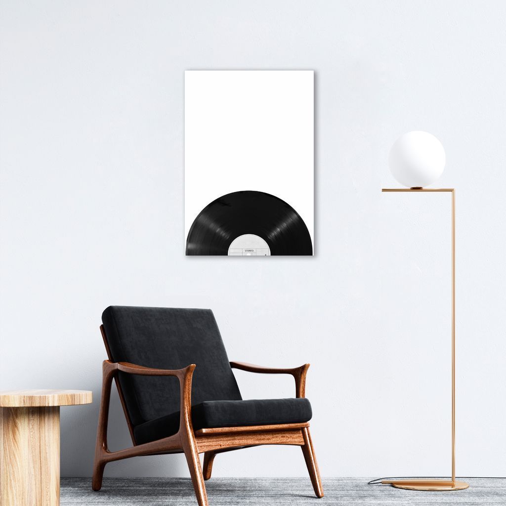 Quadro Disco de Vinil 100x70 Sem Moldura