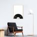 Quadro Disco de Vinil 43x30 Filete Marfim