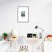Quadro Divertido .JPG 86x60 Filete Marrom