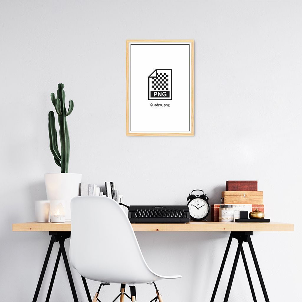 Quadro Divertido .PNG 86x60 Caixa Marfim
