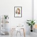 Quadro Drawn Mulher Confiante 100x70 Caixa Preto