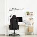 Quadro Escultura Arma Sniper 80x15 Preto
