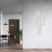 Quadro Escultura Cacto Boho 150x66 Branco