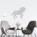 Quadro Escultura Corpo Zebra One Line 80x65 Cinza