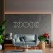 Quadro Escultura Fases da Lua Clean 90x406 Branco