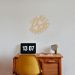 Quadro Escultura Frase Think Outside the Box 60x56 Areia