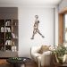Quadro Escultura Jogador de Basquete J 120x80 Marrom