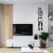 Quadro Escultura Jogador de Basquete S 80x20 Preto