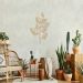Quadro Escultura Line Flower 150x90 Areia