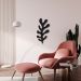 Quadro Escultura Matisse Leaf 2 100x51 Preto