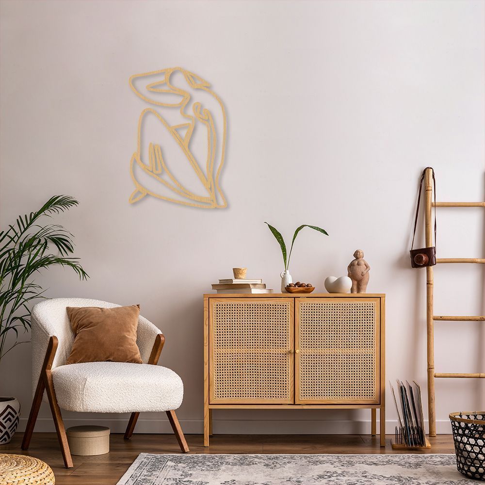 Quadro Escultura Matisse Woman 80x55 Areia