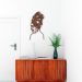Quadro Escultura Mulher Negra 150x76 Marrom